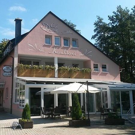 Hotel Konditorei Cafe Dora Münchberg Exterior foto